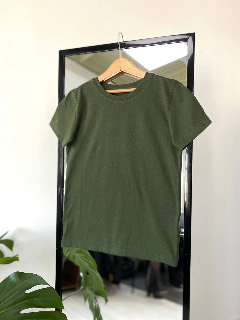 Футболка  кулір дитяча хакі 134 (00014701) фото #1