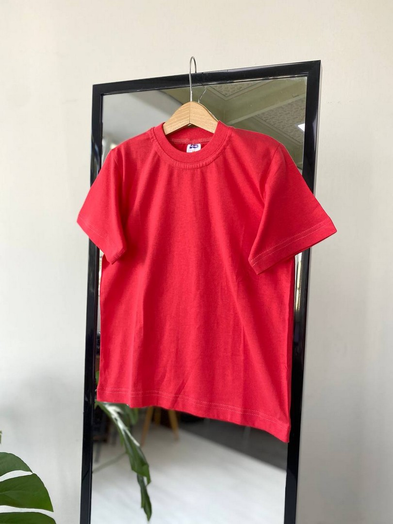 Футболка кулір дитяча 134 корал (00009538)